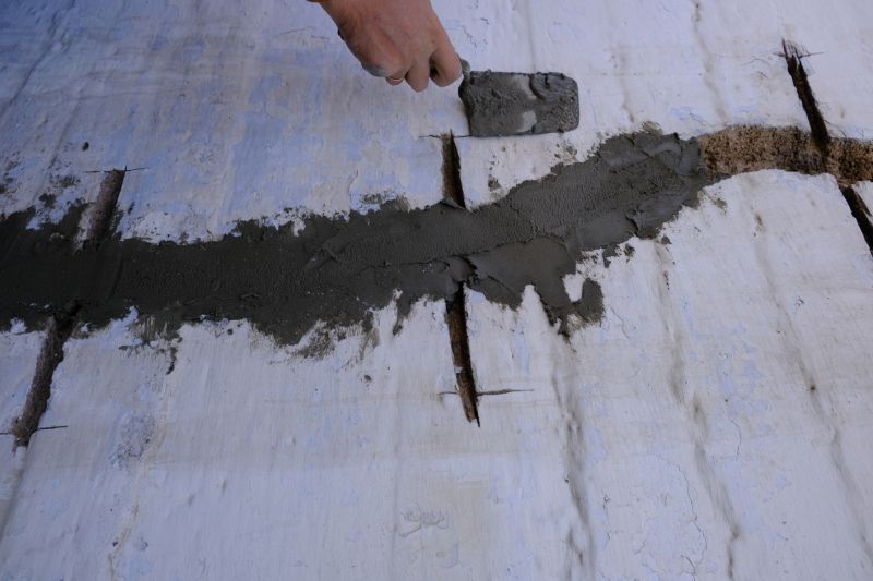 Concrete Crack Filling
