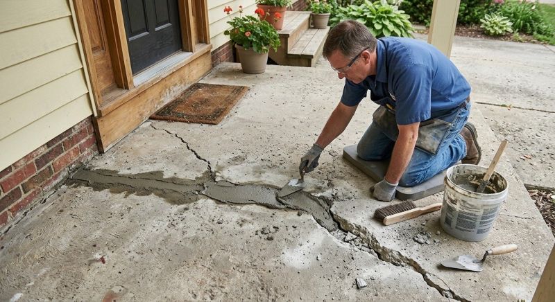 Exposed Aggregate Repair in Des Moines, IA